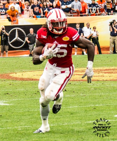 Melvin Gordon put Bucky and the Badgers on his back rushing for an Outback     Bowl record 251 yards. (Travis Failey / RSEN)