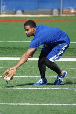 Mississauga, Ontario native Dalton Pompey  (EDDIE MICHELS PHOTO)