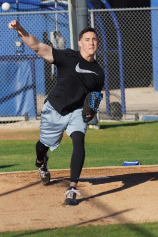Closer? The California Kid, the Beast of Barstow, Aaron Sanchez (EDDIE MICHELS PHOTO)