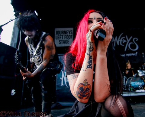 Ashley Costello, New Years Day (Will Ogburn photo)