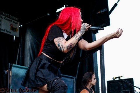 Ashley Costello, New Years Day  (Will Ogburn photo)