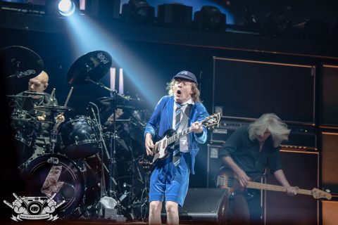 Angus Young & Cliff Williams (Mark McGauley Photography)